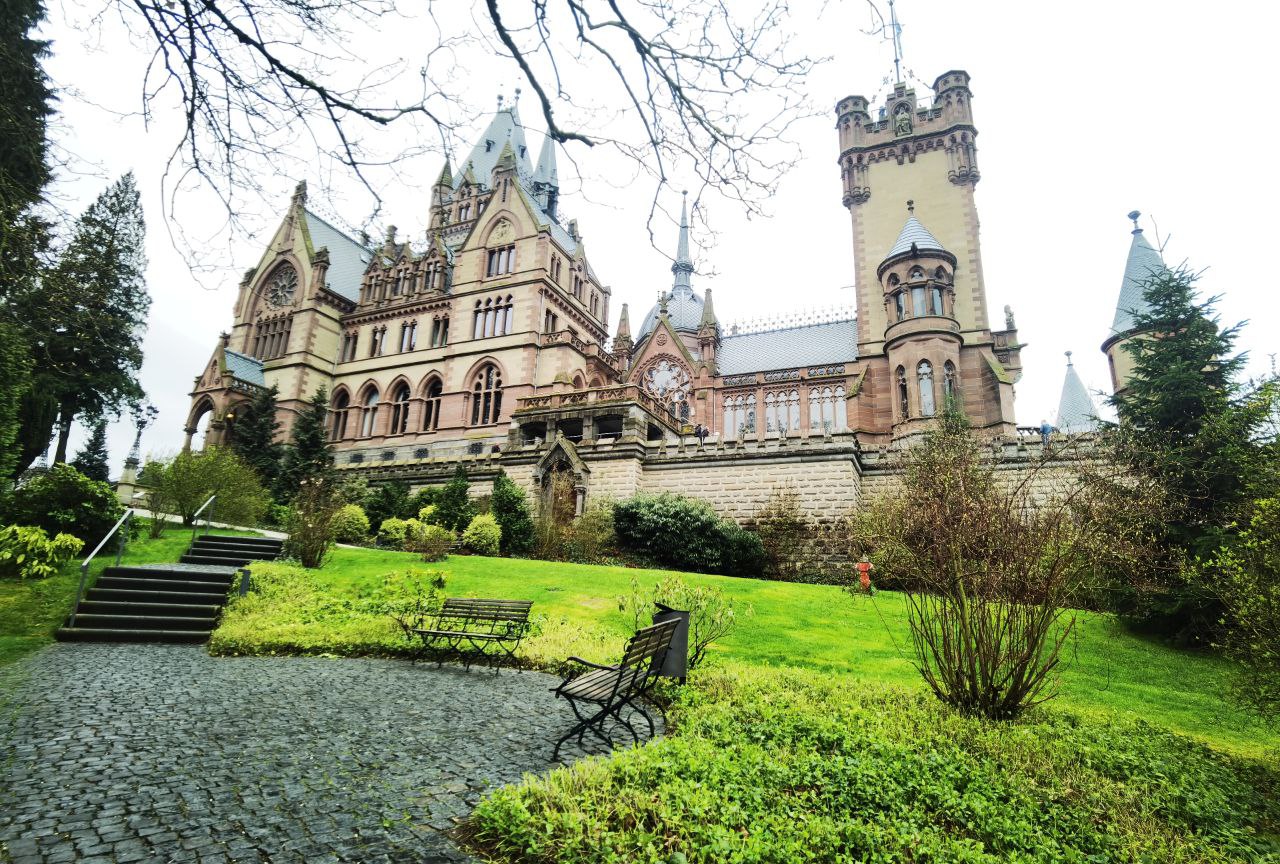 An image of the Drachenburg castle